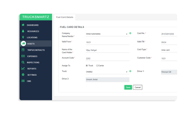 fleet card management system